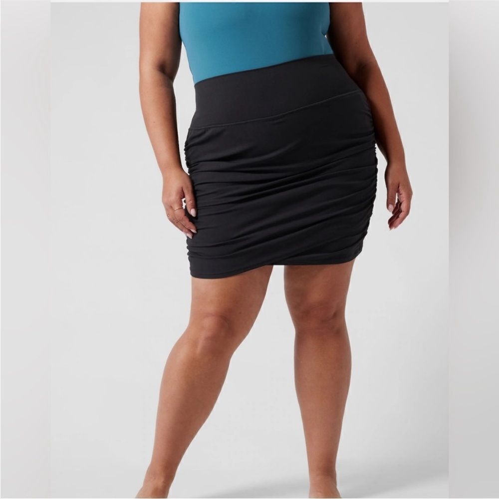 Athleta Transcend Jupe Skort Black Size XXL